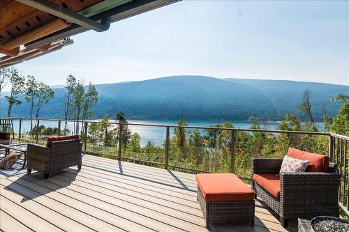 3135 Keniris Road, Nelson, BC - Outdoor With Body Of Water With Deck Patio Veranda With View With Exterior