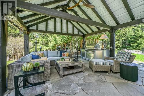 4075 The Grange Side Road E, Caledon, ON - Outdoor With Deck Patio Veranda With Exterior