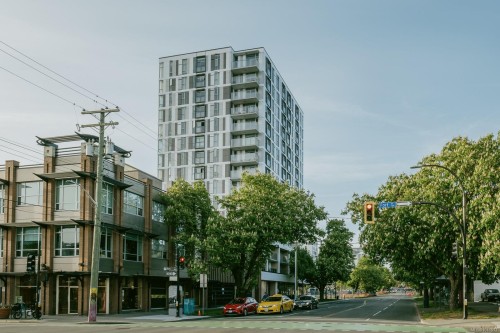 203-1097 View St, Victoria, BC - Outdoor With Balcony With Facade