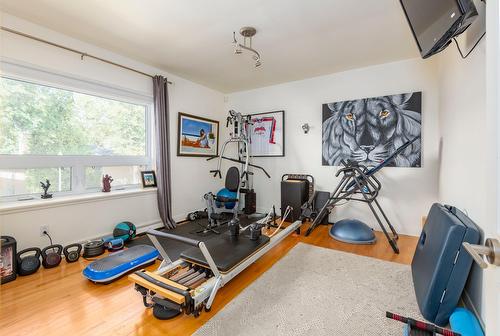 Bedroom - 16 Av. Devon, Westmount, QC - Indoor Photo Showing Gym Room