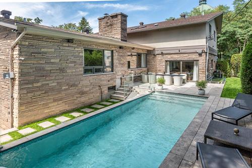 Pool - 16 Av. Devon, Westmount, QC - Outdoor With In Ground Pool