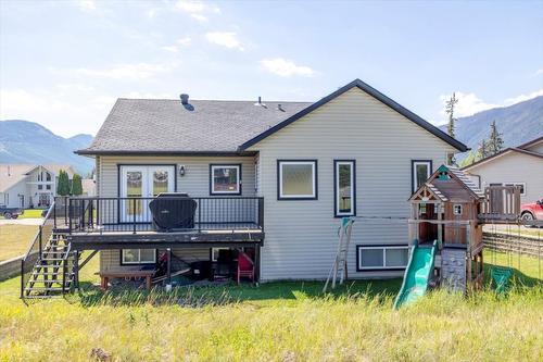 1213 Valley View Drive, Sparwood, BC - Outdoor With Deck Patio Veranda