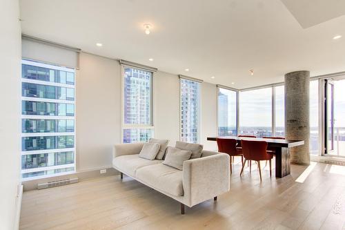 Living room - 2708-1400 Boul. René-Lévesque O., Montréal (Ville-Marie), QC - Indoor Photo Showing Living Room