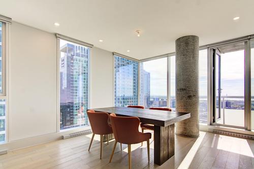Dining room - 2708-1400 Boul. René-Lévesque O., Montréal (Ville-Marie), QC - Indoor Photo Showing Dining Room