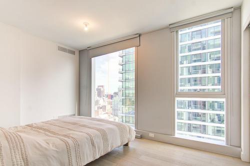 Bedroom - 2708-1400 Boul. René-Lévesque O., Montréal (Ville-Marie), QC - Indoor Photo Showing Bedroom