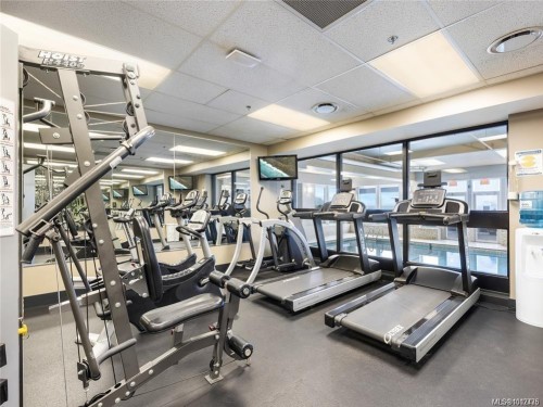 113/114B-181 Beachside Dr, Parksville, BC - Indoor Photo Showing Gym Room