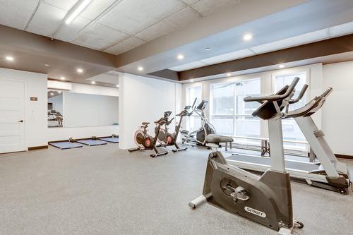 Exercise room - 606-735 Boul. Charest E., Québec (La Cité-Limoilou), QC - Indoor Photo Showing Gym Room
