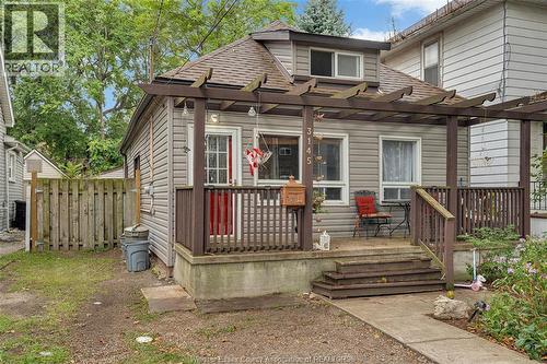 3145 Donnelly, Windsor, ON - Outdoor With Deck Patio Veranda