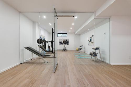 Salle d'exercice - 705 Rue Westchester, Baie-D'Urfé, QC - Indoor Photo Showing Gym Room