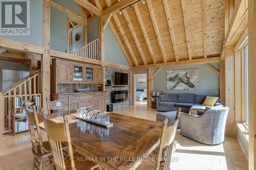954461 7Th Line Ehs Road, Mono, ON - Indoor Photo Showing Other Room With Fireplace