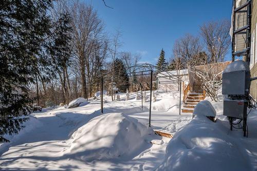 Patio - 62 Ch. Lakeview, Saint-Adolphe-D'Howard, QC - Outdoor With View