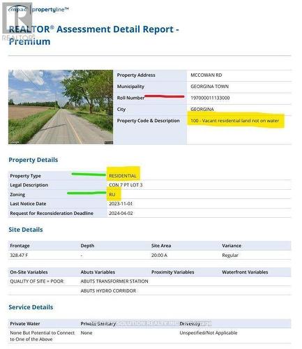 Con 7 Pt Lot 3- Mccowan Rd, Georgina, ON 