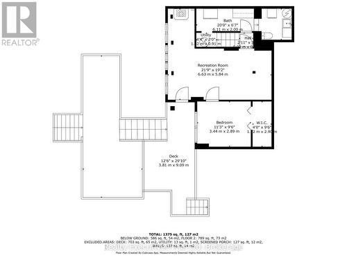 Basement with walkout - 12 River Street, Parry Sound, ON - Other