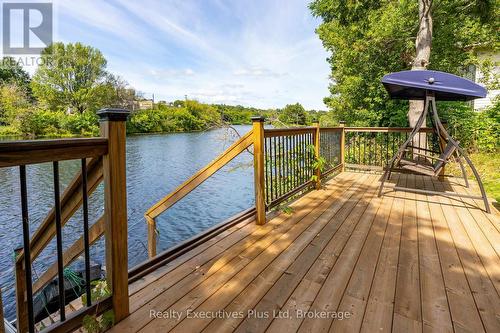 deck - 12 River Street, Parry Sound, ON - Outdoor With Body Of Water With Deck Patio Veranda