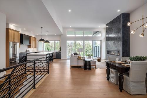 10274 Beacon Hill Drive, Lake Country, BC - Indoor With Fireplace