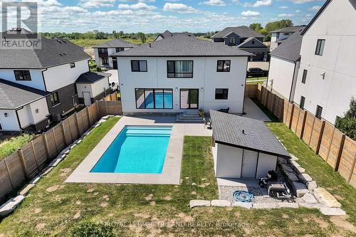 62 Crestview Drive, Middlesex Centre (Kilworth), ON - Outdoor With In Ground Pool