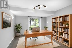 Virtually staged ground floor den - 