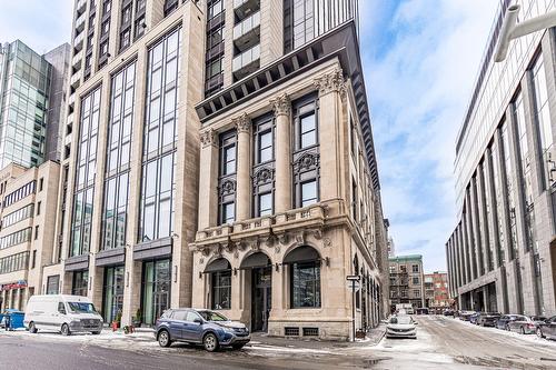Façade - 709-628 Rue St-Jacques, Montréal (Ville-Marie), QC - Outdoor With Facade
