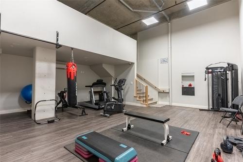 307-5170 Dallas Drive, Kamloops, BC - Indoor Photo Showing Gym Room