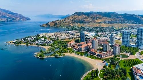 1103-1160 Sunset Drive, Kelowna, BC - Outdoor With Body Of Water With View