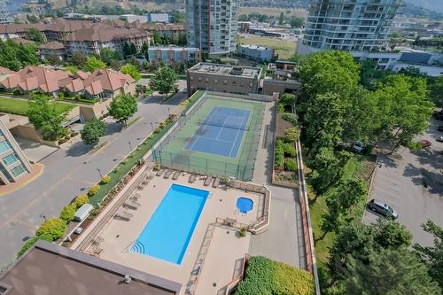 1103-1160 Sunset Drive, Kelowna, BC - Outdoor With In Ground Pool With View