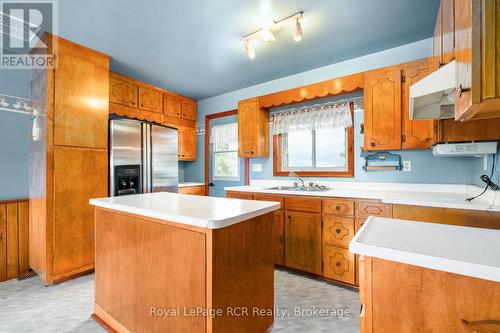 228 10 Concession, Brockton, ON - Indoor Photo Showing Kitchen With Double Sink