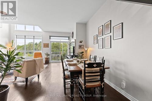 Open concept dining and living room - 206 - 500 Claridge Drive, Ottawa, ON - Indoor