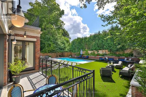 33 Stratheden Road, Toronto, ON - Outdoor With In Ground Pool