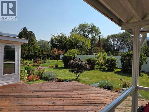 515 Vanderlinde Drive, Keremeos, BC - Outdoor With Deck Patio Veranda