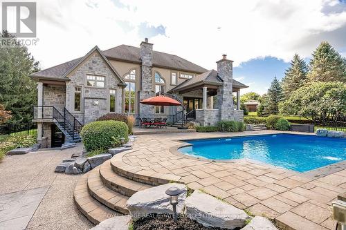 2319 Kilbride Street, Burlington, ON - Outdoor With In Ground Pool With Deck Patio Veranda