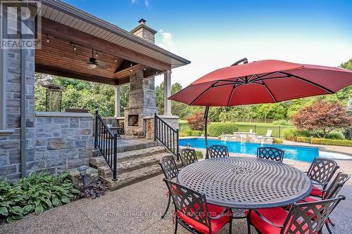 2319 Kilbride Street, Burlington, ON - Outdoor With In Ground Pool With Deck Patio Veranda With Exterior