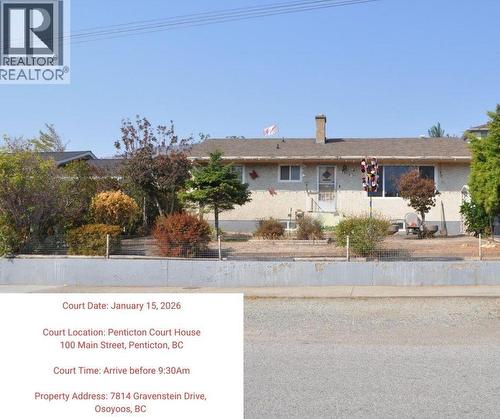 7814 Gravenstein Drive  Osoyoos, BC V0H 1V2