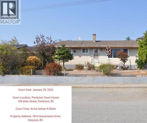 7814 Gravenstein Drive  Osoyoos, BC V0H 1V2