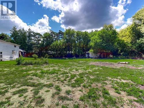 back yard facing south to chicken coop - 16558 Highway 48, Whitchurch-Stouffville, ON - Outdoor
