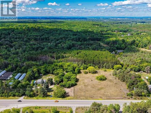 aerial of property with Cherry St. parcels to west - 16558 Highway 48, Whitchurch-Stouffville, ON - Outdoor With View