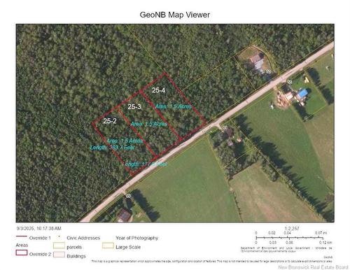 Lot 25-3 Upper Midland Rd, Norton, NB 