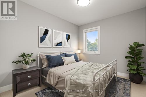Virtually Staged Upper Bedroom - 65 Rockmount Crescent, Gravenhurst (Muskoka (S)), ON - Indoor Photo Showing Bedroom