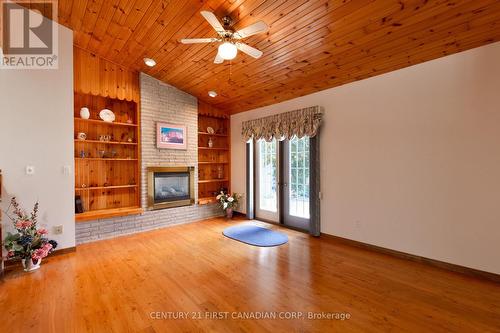 196 Hull Road, Strathroy-Caradoc (Ne), ON - Indoor With Fireplace