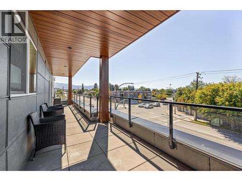 Common amenities balcony - 615 Rutland Road Unit# 202, Kelowna, BC - Outdoor With Exterior