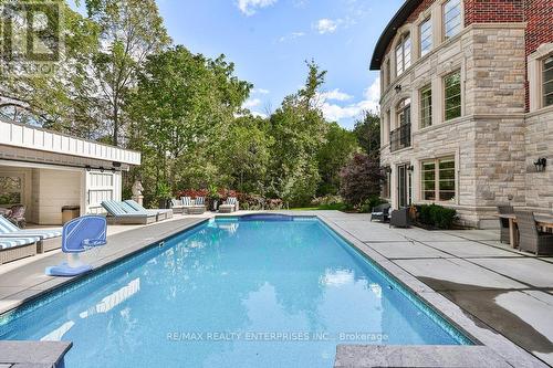 1459 Stavebank Road, Mississauga, ON - Outdoor With In Ground Pool