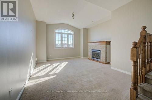 404 Tealby Crescent, Waterloo, ON - Indoor With Fireplace