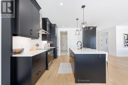 2228 Saddlerock Avenue, London North (North S), ON - Indoor Photo Showing Kitchen With Upgraded Kitchen