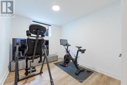 Lower Level Bedroom - 2228 Saddlerock Avenue, London North (North S), ON - Indoor Photo Showing Gym Room