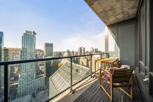 Balcony - Ph11-1188 Rue St-Antoine O., Montréal (Ville-Marie), QC - Outdoor With Exterior