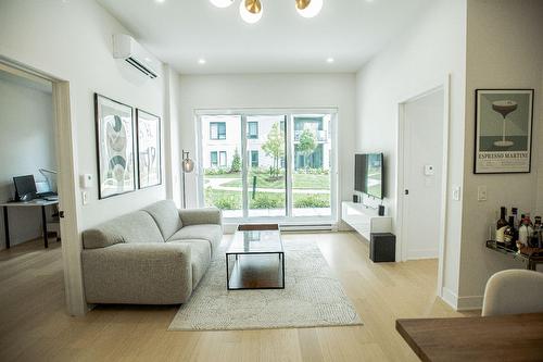 Salon - 112-2030 Rue Lucien-Thimens, Montréal (Saint-Laurent), QC - Indoor Photo Showing Living Room