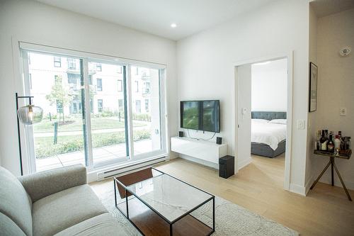 Salon - 112-2030 Rue Lucien-Thimens, Montréal (Saint-Laurent), QC - Indoor Photo Showing Living Room
