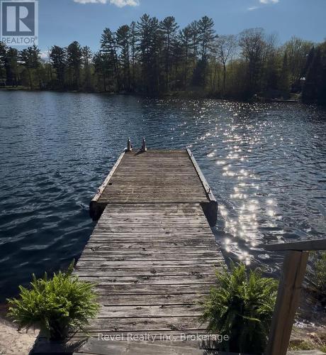 dock - 14 Swallow Road, Mcdougall, ON - Outdoor With Body Of Water With View