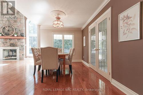 2A Juliana Crescent, St. Catharines (Lakeport), ON - Indoor Photo Showing Dining Room With Fireplace