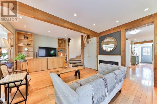 39 Twenty Fourth Street, Toronto, ON - Indoor Photo Showing Other Room With Fireplace