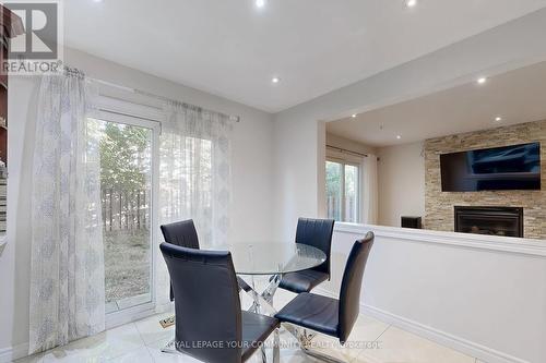 287 Manchester Drive, Newmarket, ON - Indoor Photo Showing Dining Room With Fireplace